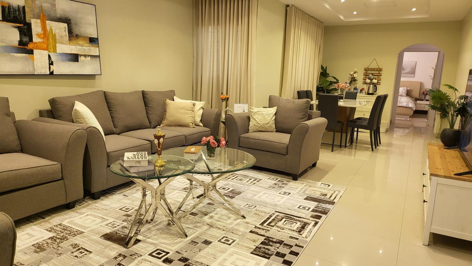 راقية Vip غرفتين وجلسة خارجية Riyadh